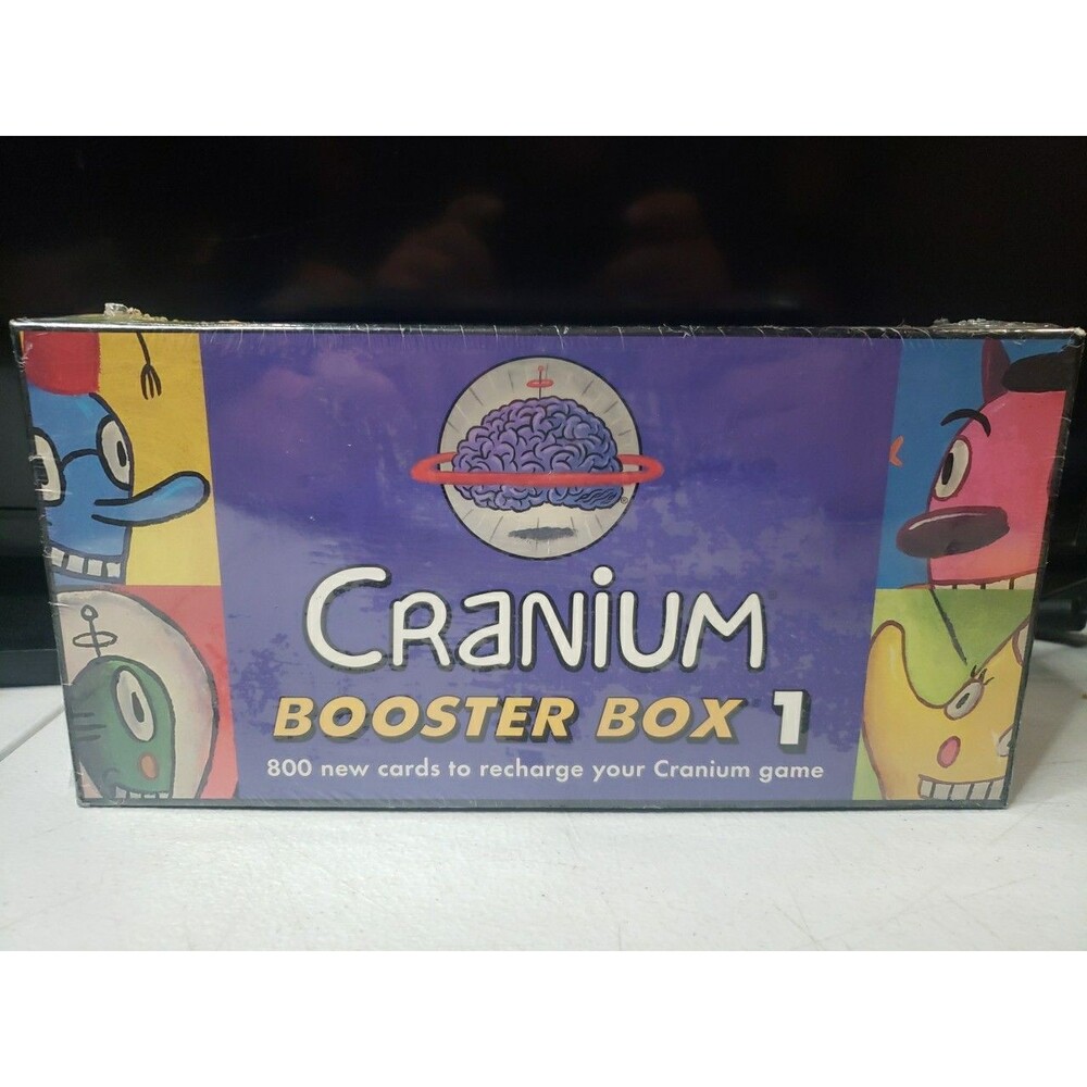 CRANIUM BOOSTER BOX 1 ~ 800 New Cards To Recharge Your Cranium Game ~New Sealed
